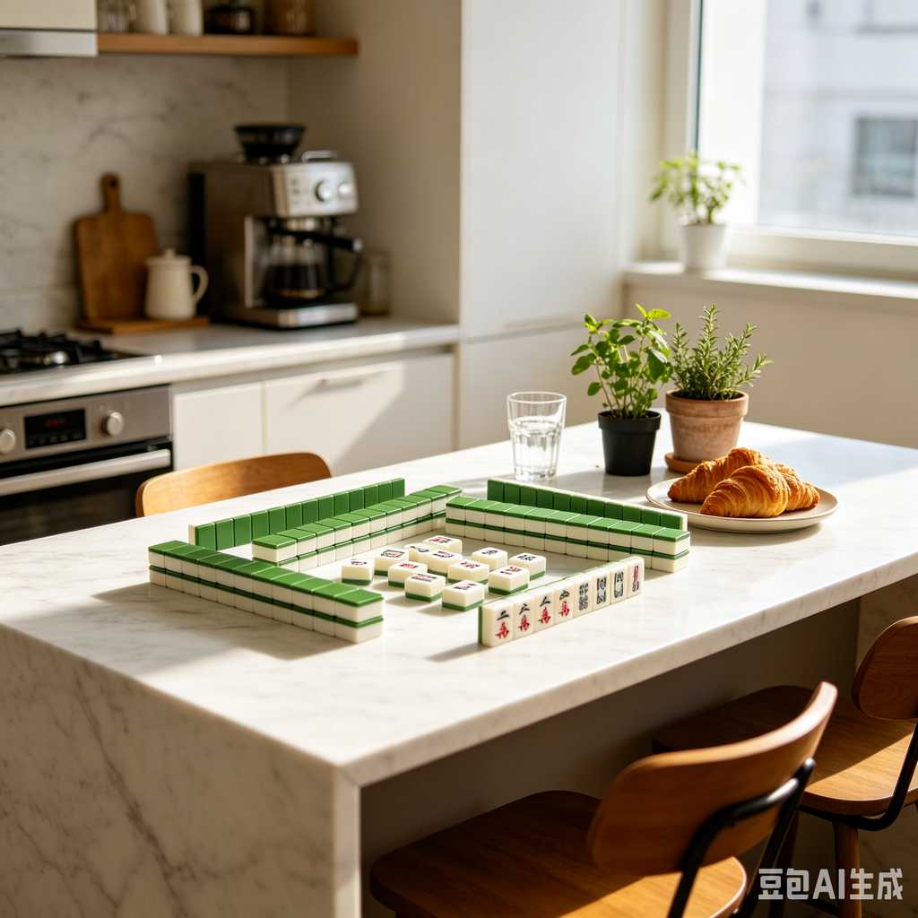 decorative mahjong tiles set