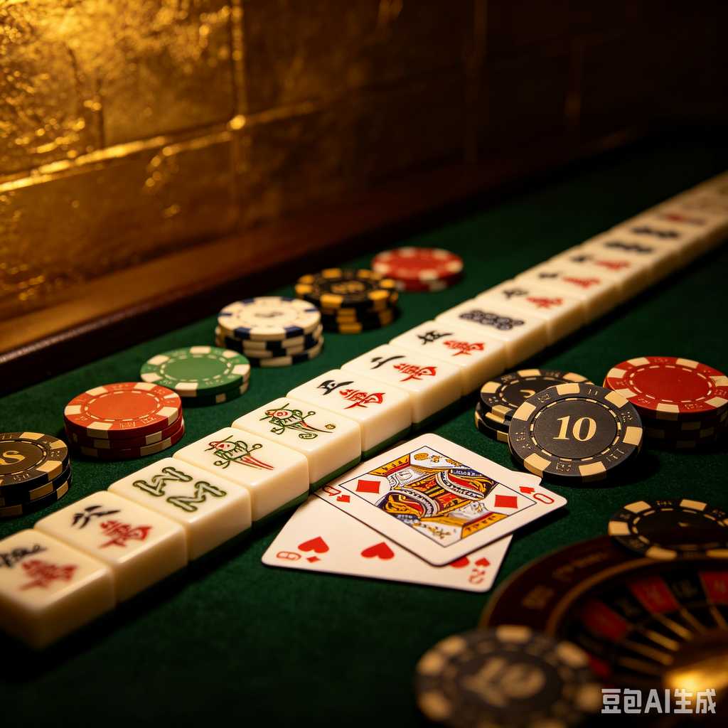 metallic finish mahjong set